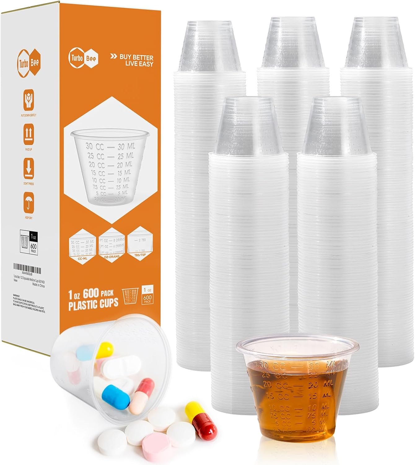Turbo Bee 1 oz Disposable Medicine ...