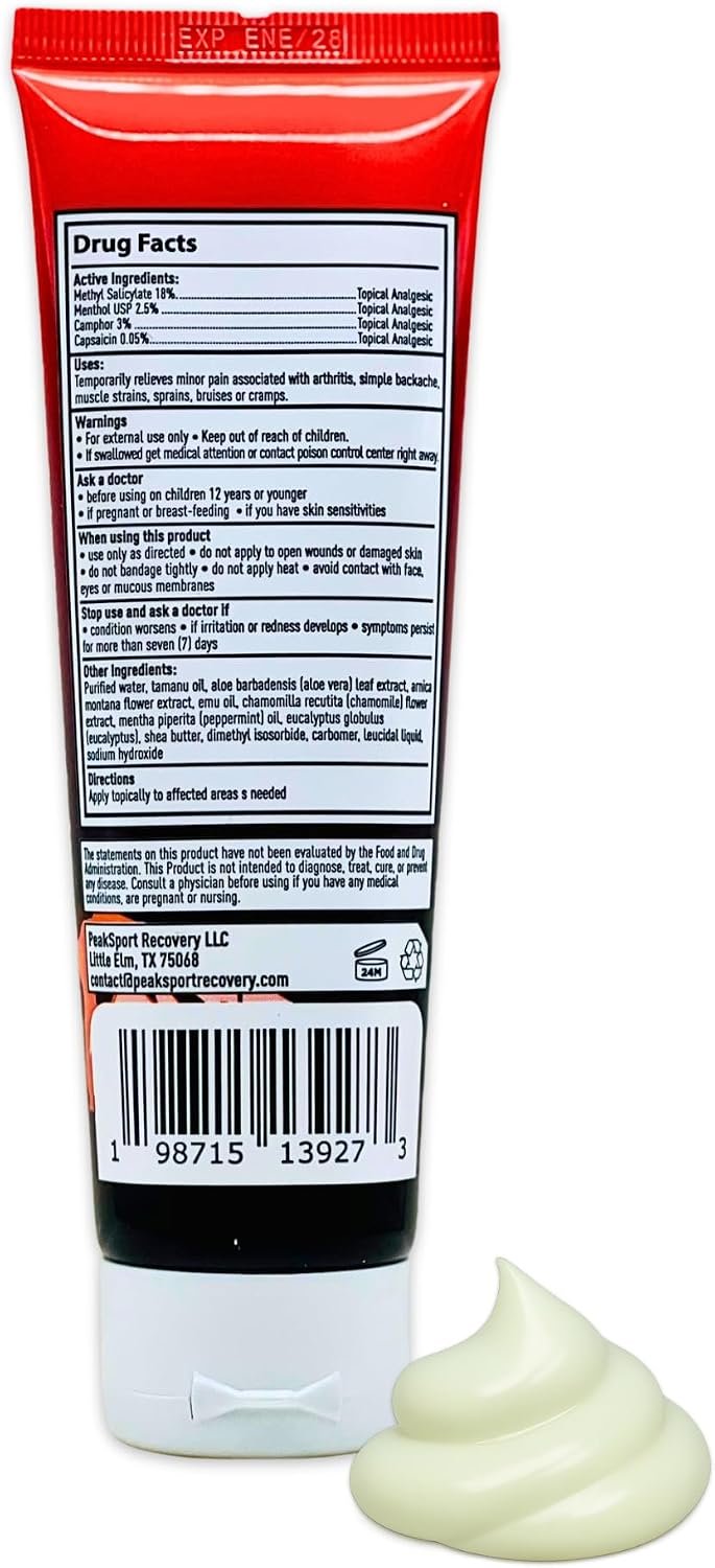 Redline Ignite – Pre-Game Activation Warming Cream for Athletes | Heat Formula to Loosen Muscles & Support Circulation | Hockey, Baseball, Training – Fast-Absorbing – 3 oz - Image 4