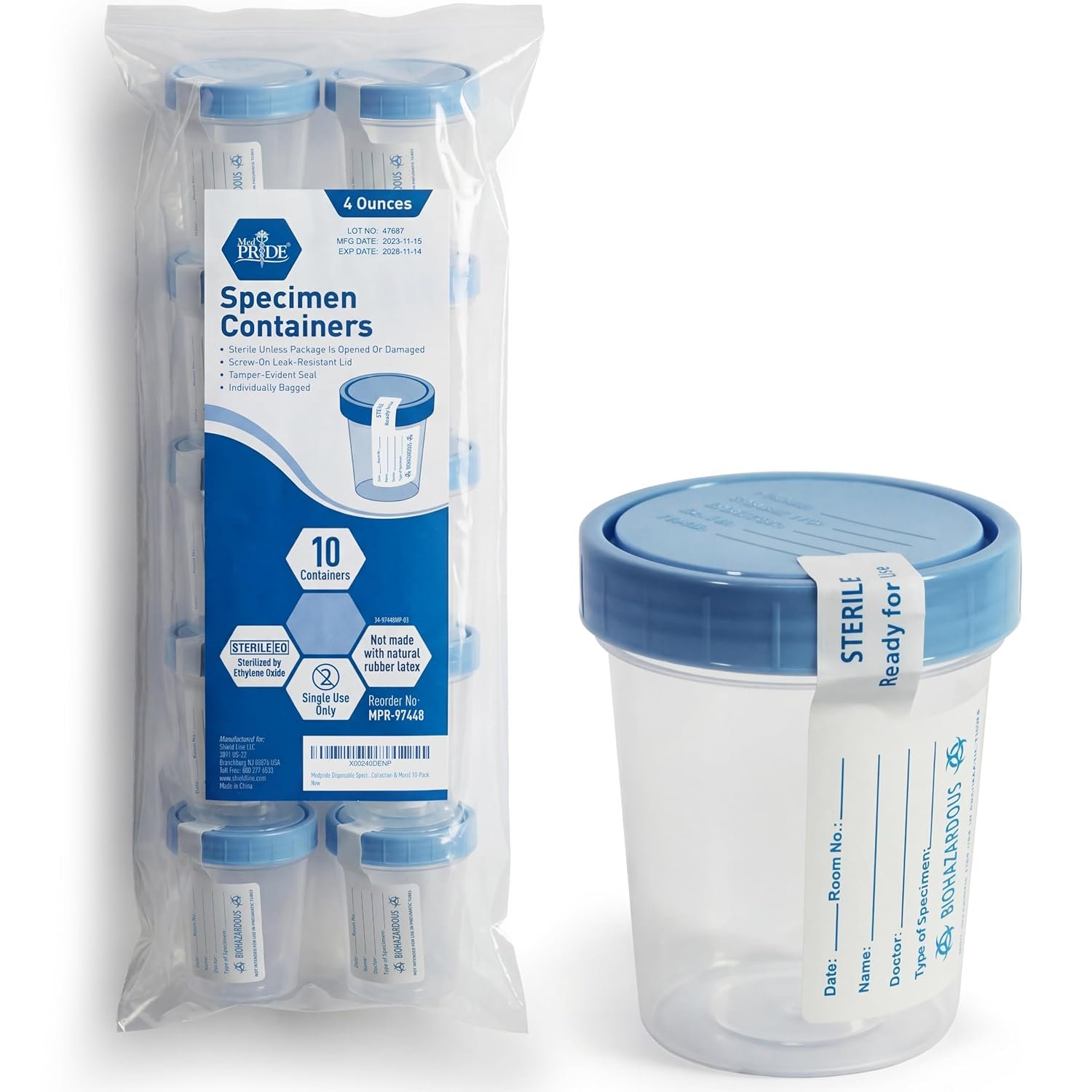 MED PRIDE Sterile Disposable Specim...