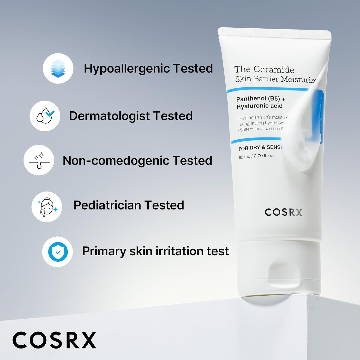COSRX 7X Ceramide Moisturizer for Face, Barrier Repair Face Cream, 2.7oz - Image 7