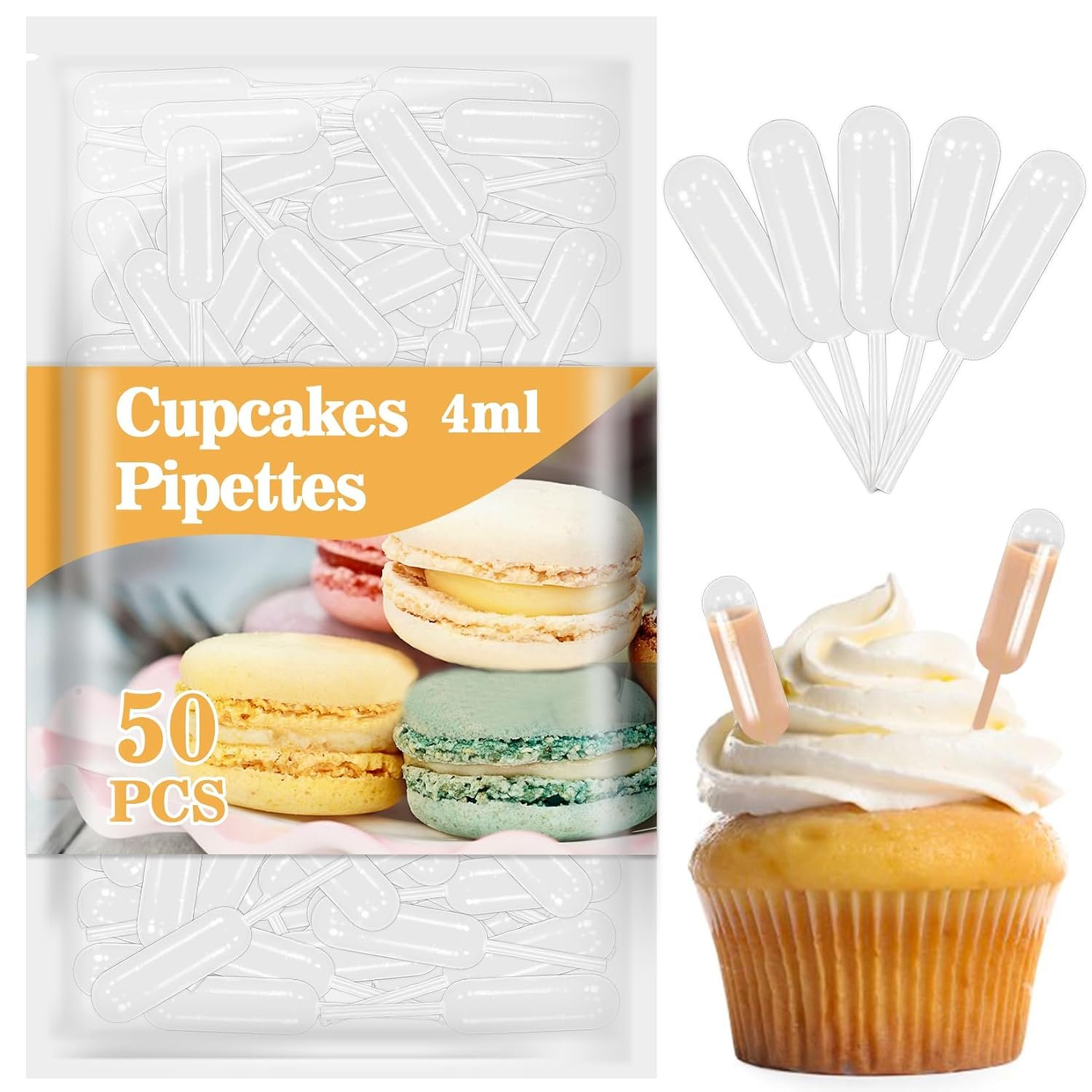 MAQIHAN 50 Plastic Pipette Droppers...