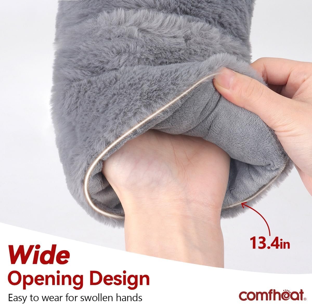 Microwavable Heated Gloves for Arthritis Hands Pain Relief - Image 7