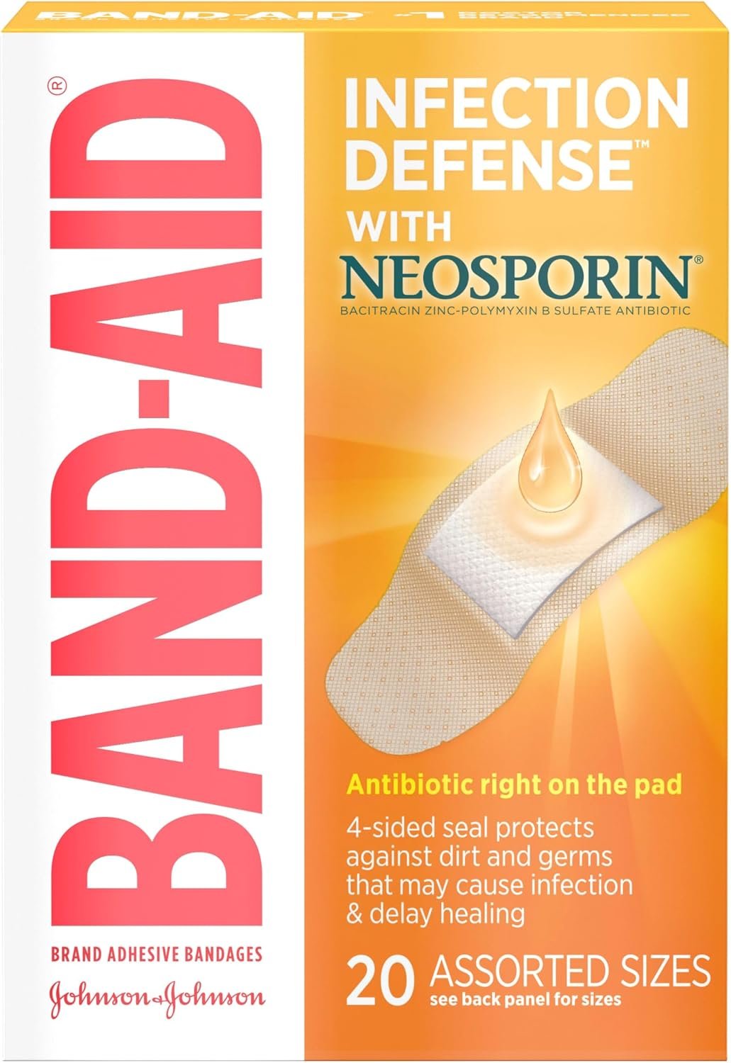 BAND-AID Brand Adhesive Bandages, I...