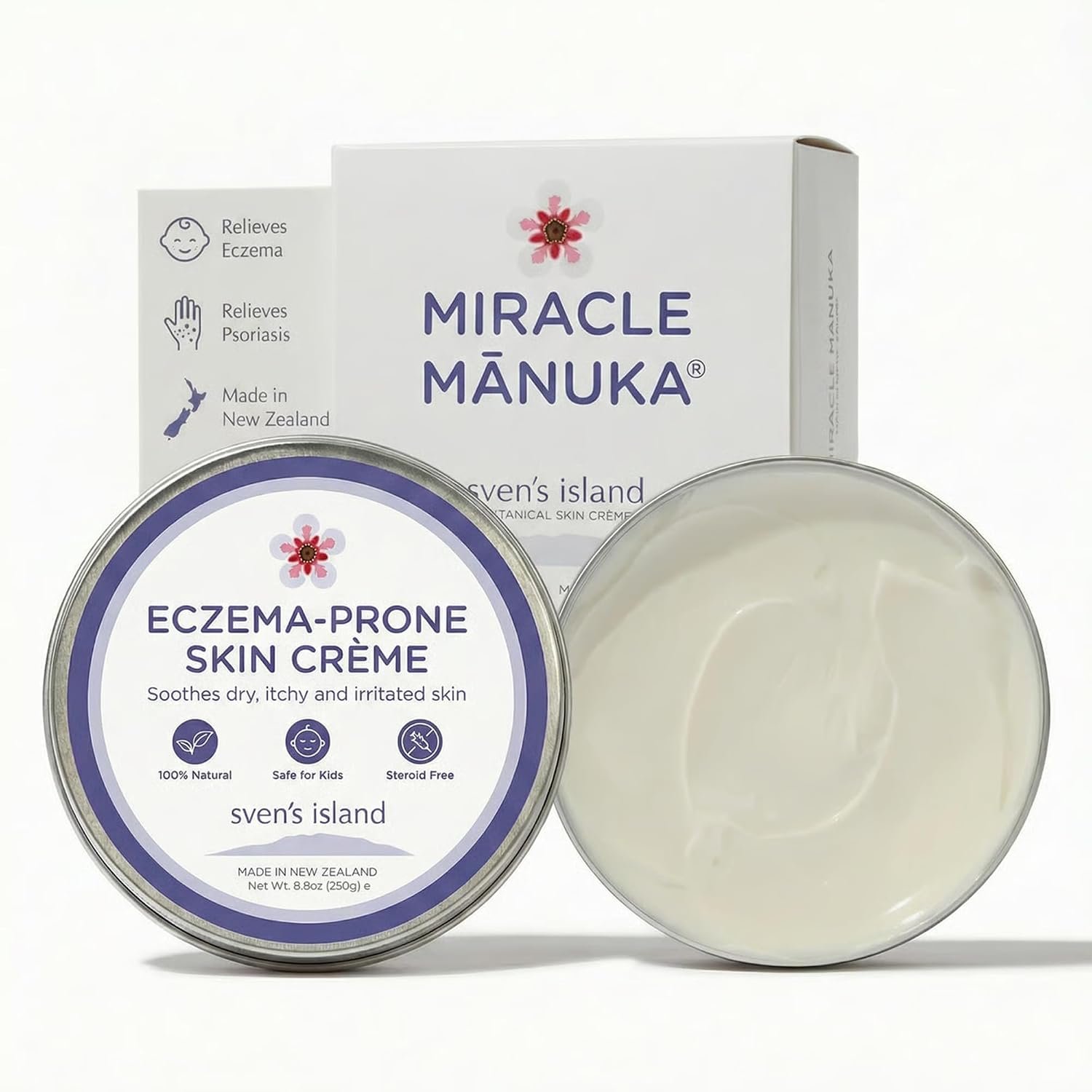 Miracle Manuka Eczema Cream for Dry...