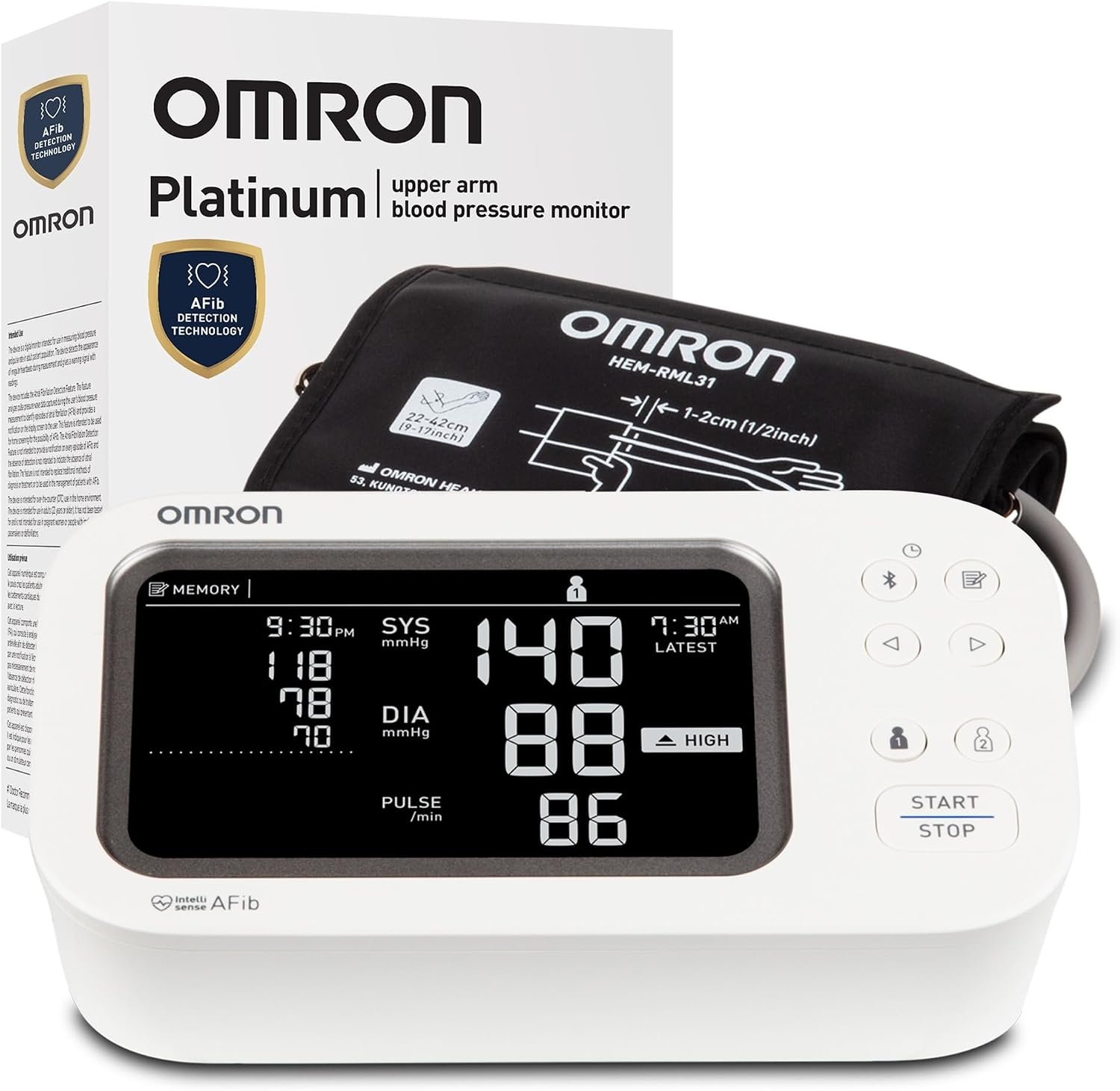 OMRON Platinum Blood Pressure Monit...