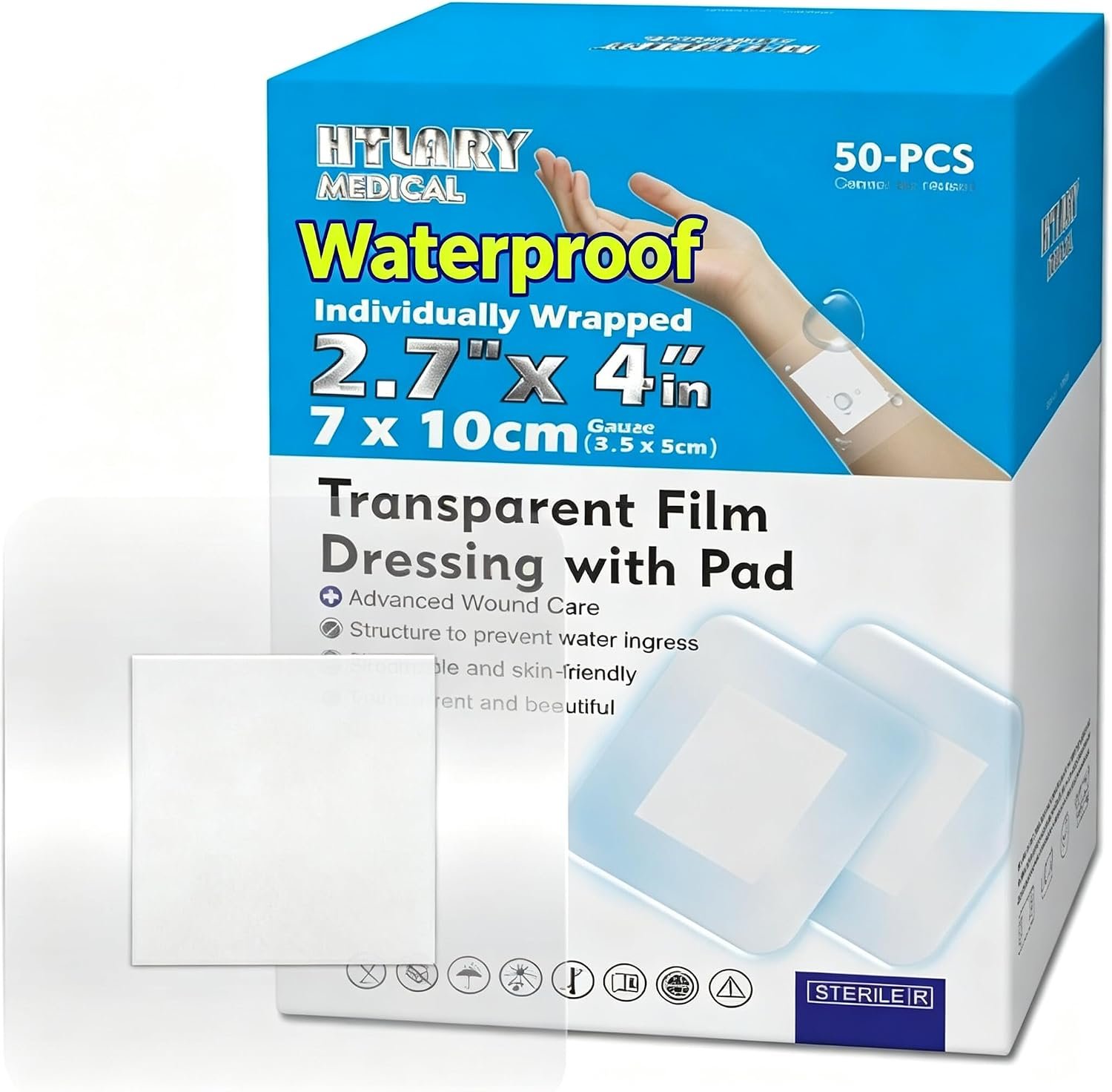 Waterproof Transparent Film Dressin...