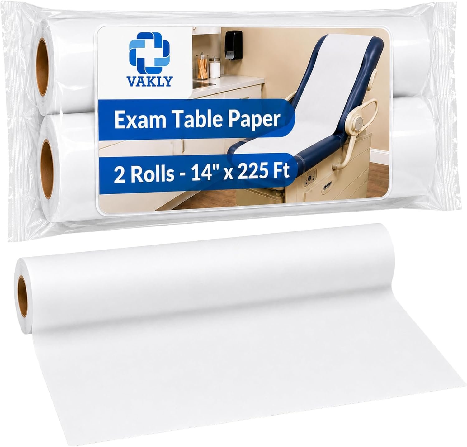 Vakly Exam Table Paper Roll 14 in x...