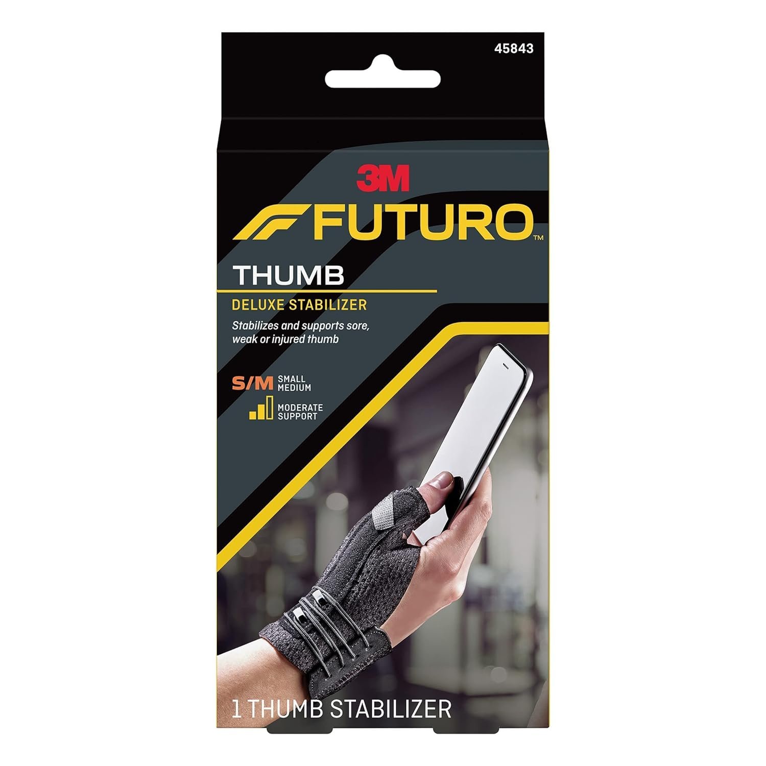 Futuro Deluxe Thumb Stabilizer, Lef...
