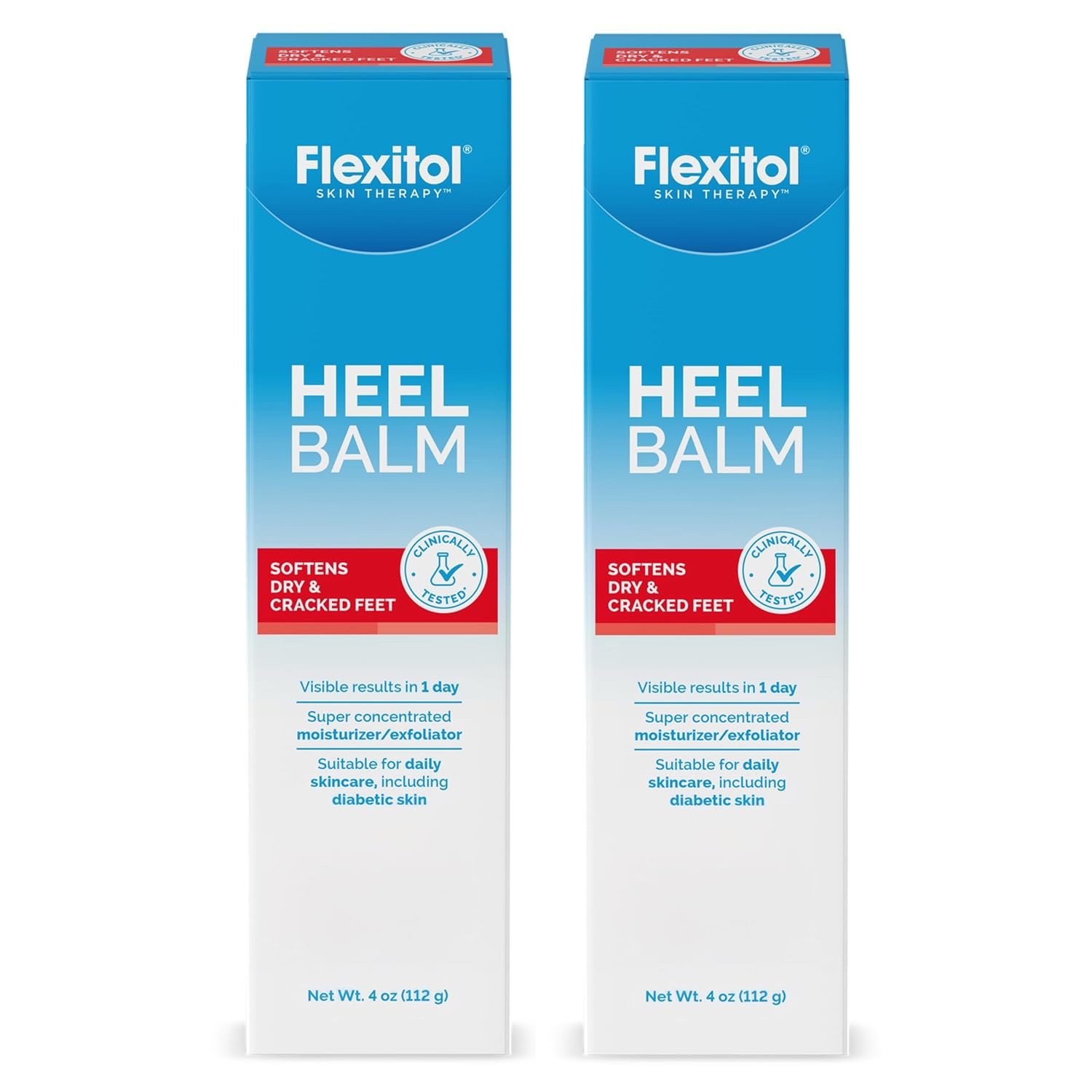 Flexitol Heel Balm Twin Pack, 25% U...