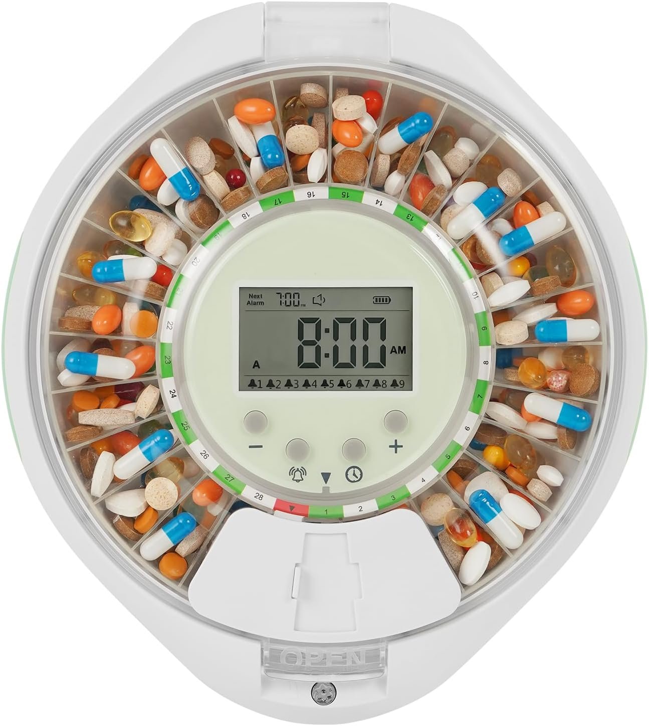 Automatic Pill Dispenser with Alarm...