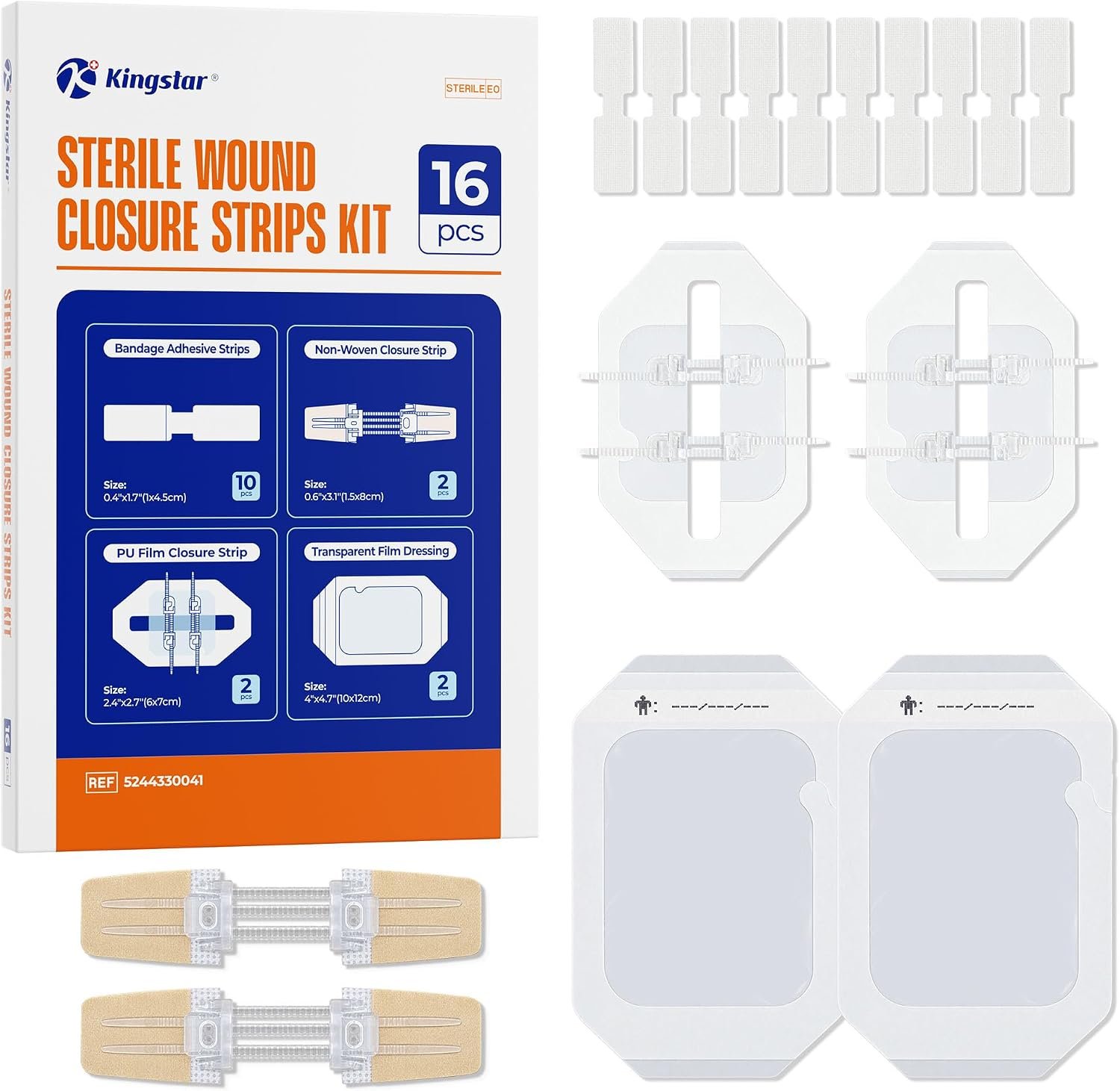 Sterile Wound Closure Strips, Butte...