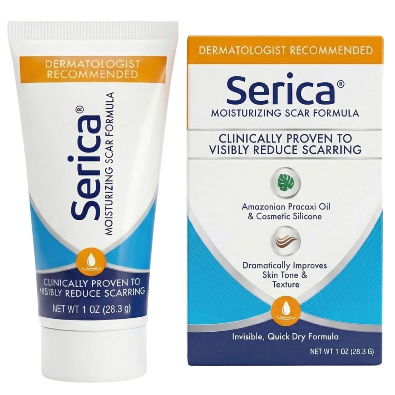 Serica Scar Gel, Silicone Formula f...