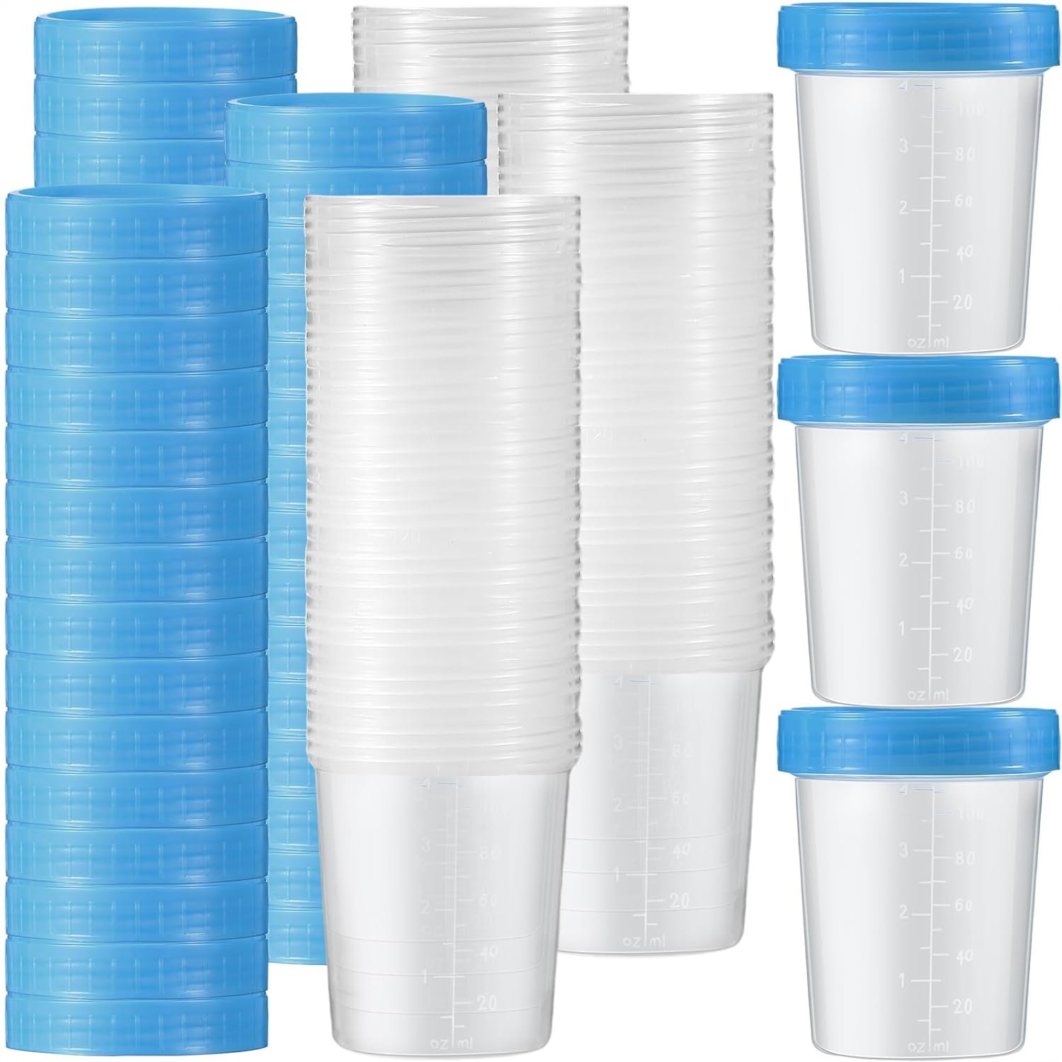 Geiserailie 100 Pcs Urine Cups 4oz ...