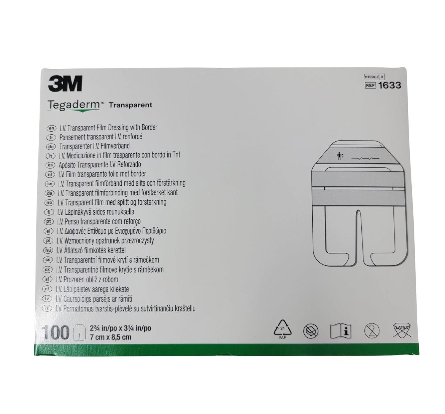 3M Tegaderm Transparent Film Dressi...