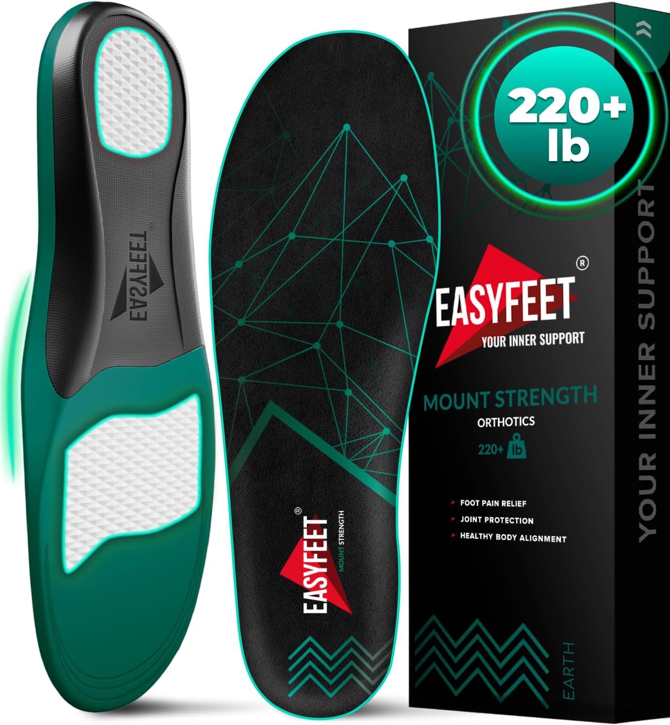 220+ lbs Heavy Duty Plantar Fasciit...
