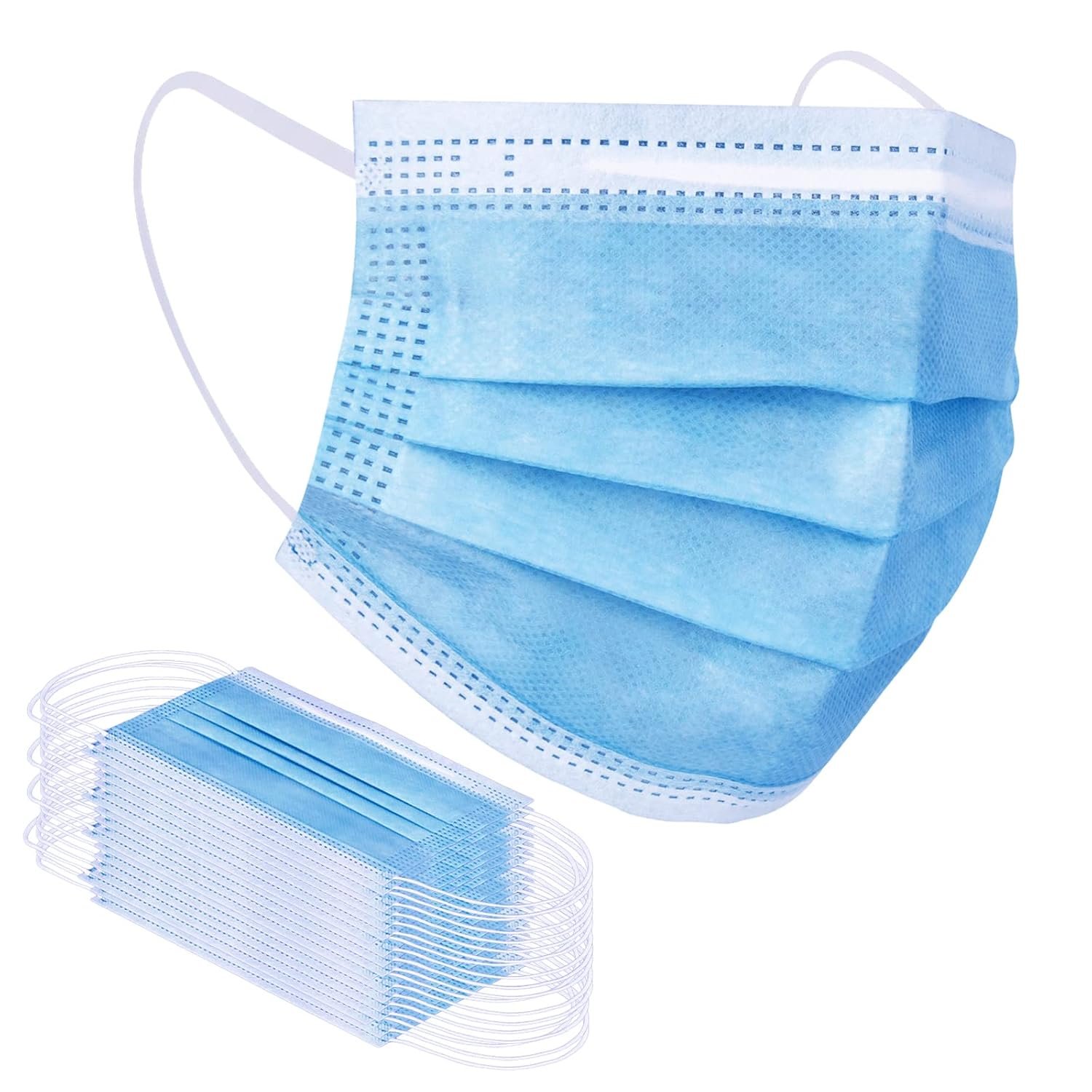 Borje Blue Disposable Face Mask 100...