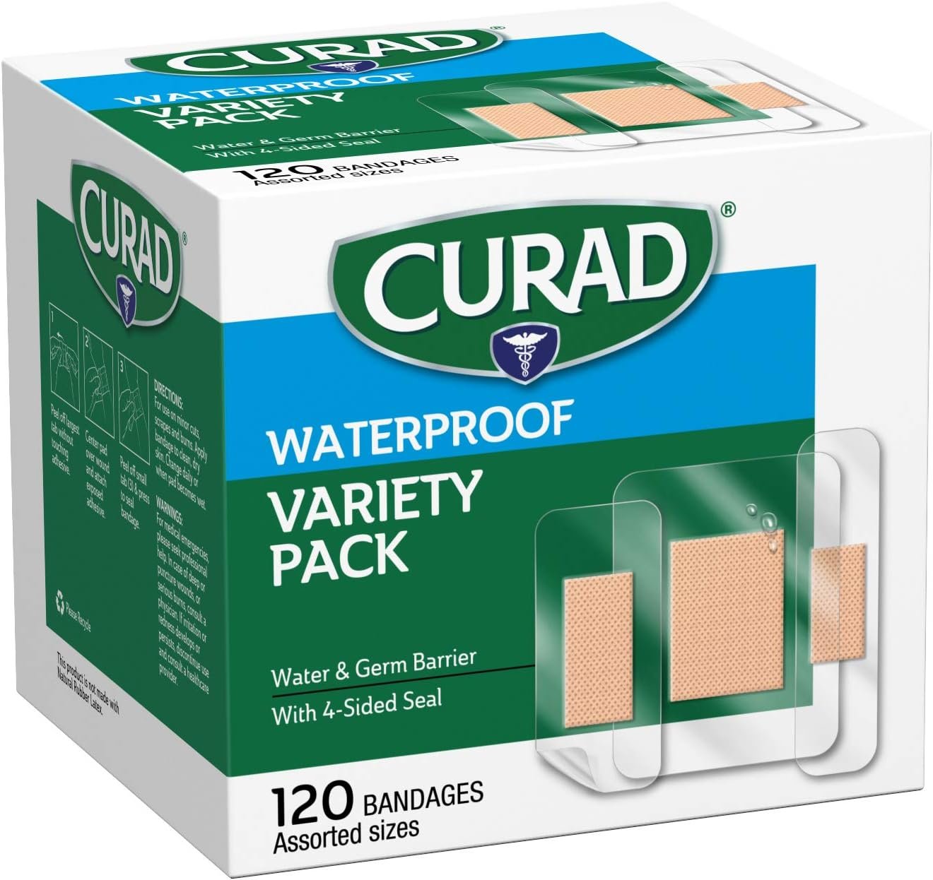 Curad Waterproof Bandage Variety Pa...