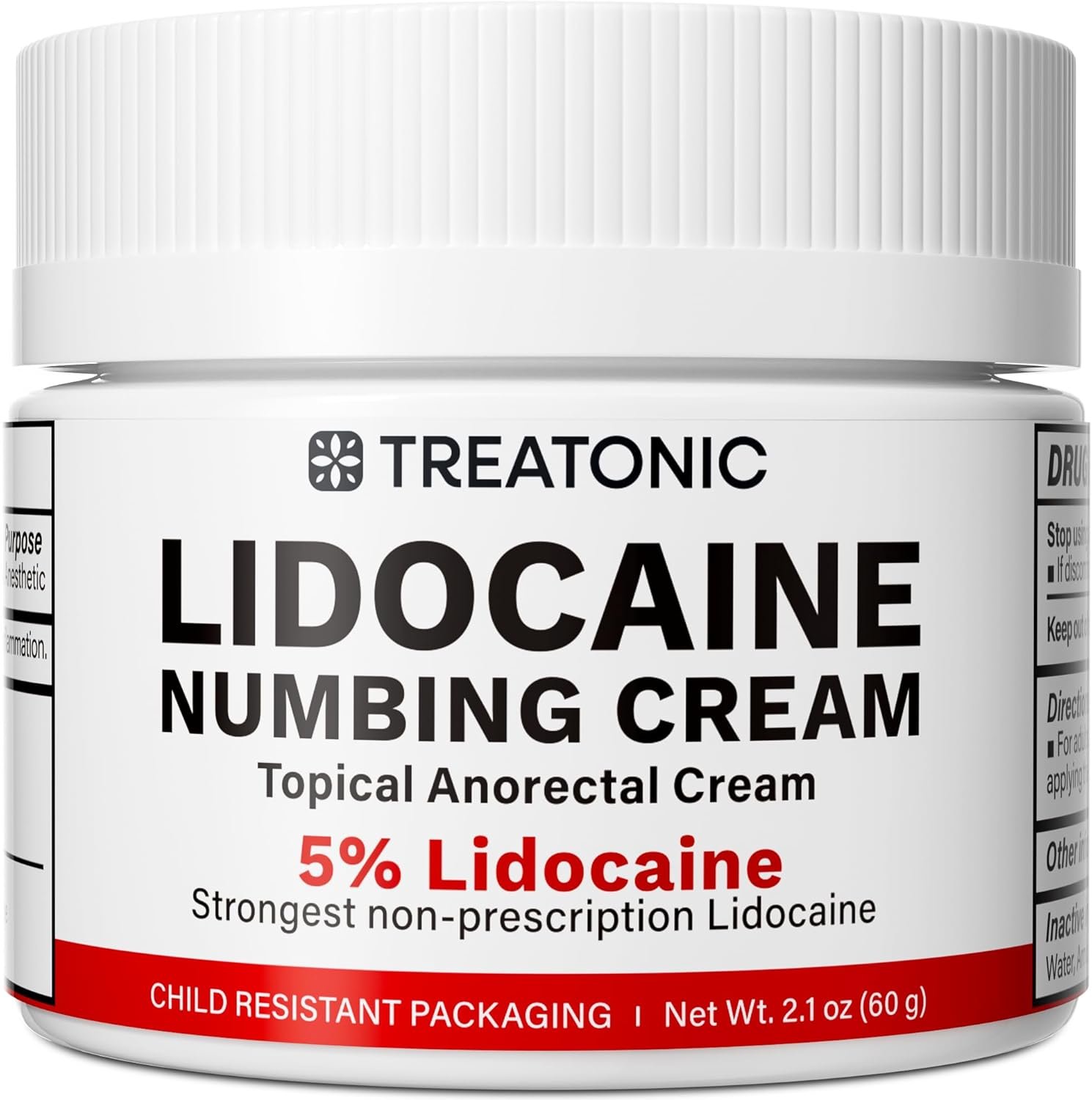 Treatonic 5% Lidocaine Numbing Crea...