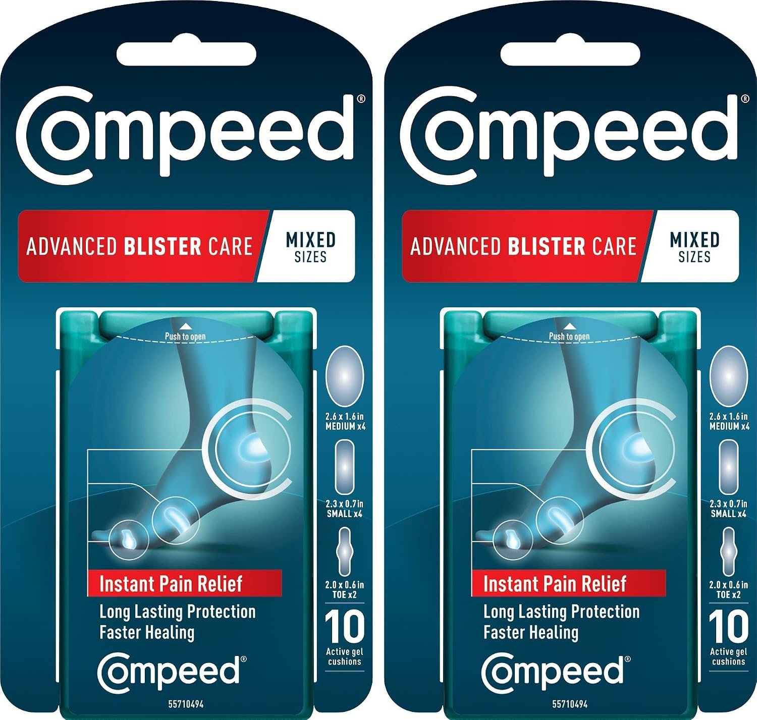 Compeed Advanced Blister Care Pads,...