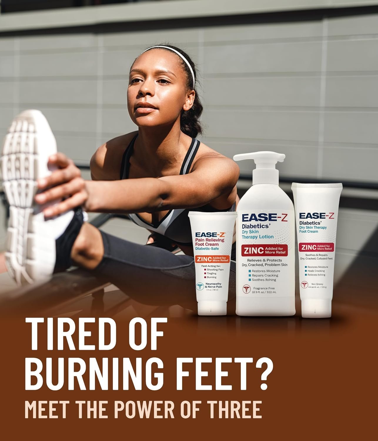 Diabetics' Pain Relieving Foot Cream. Extra-strength Pain Cream gives Neuropathy Pain Relief, Reducing Burning, Shooting Pain, Tingling, and Numbness. Actives of Capsaicin, Menthol, & Zinc. 3.0 oz. - Image 8