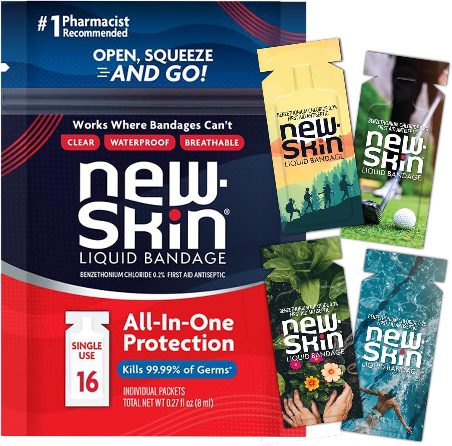 New-Skin Single Use Liquid Bandage ...