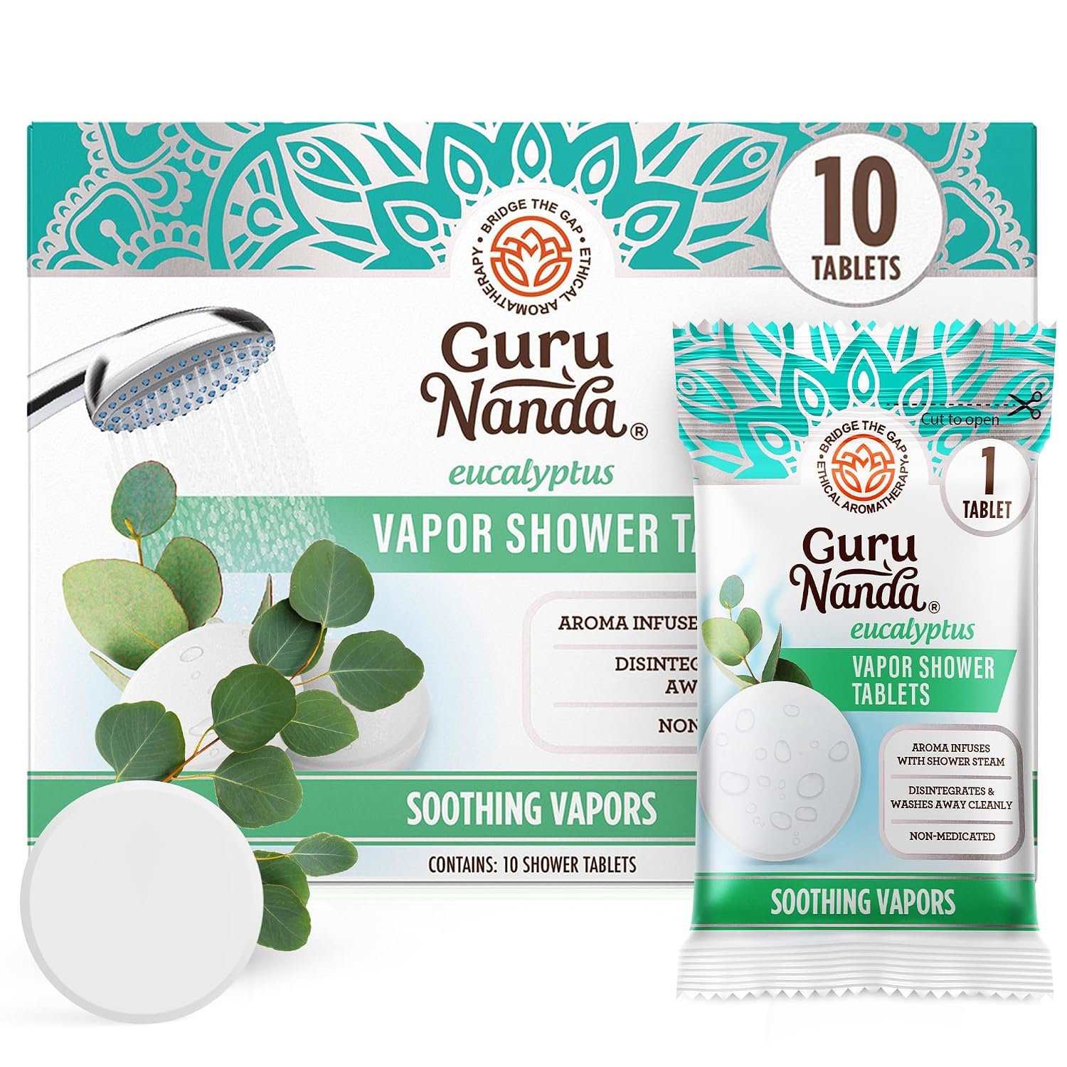 GuruNanda Eucalyptus Vapor Shower T...