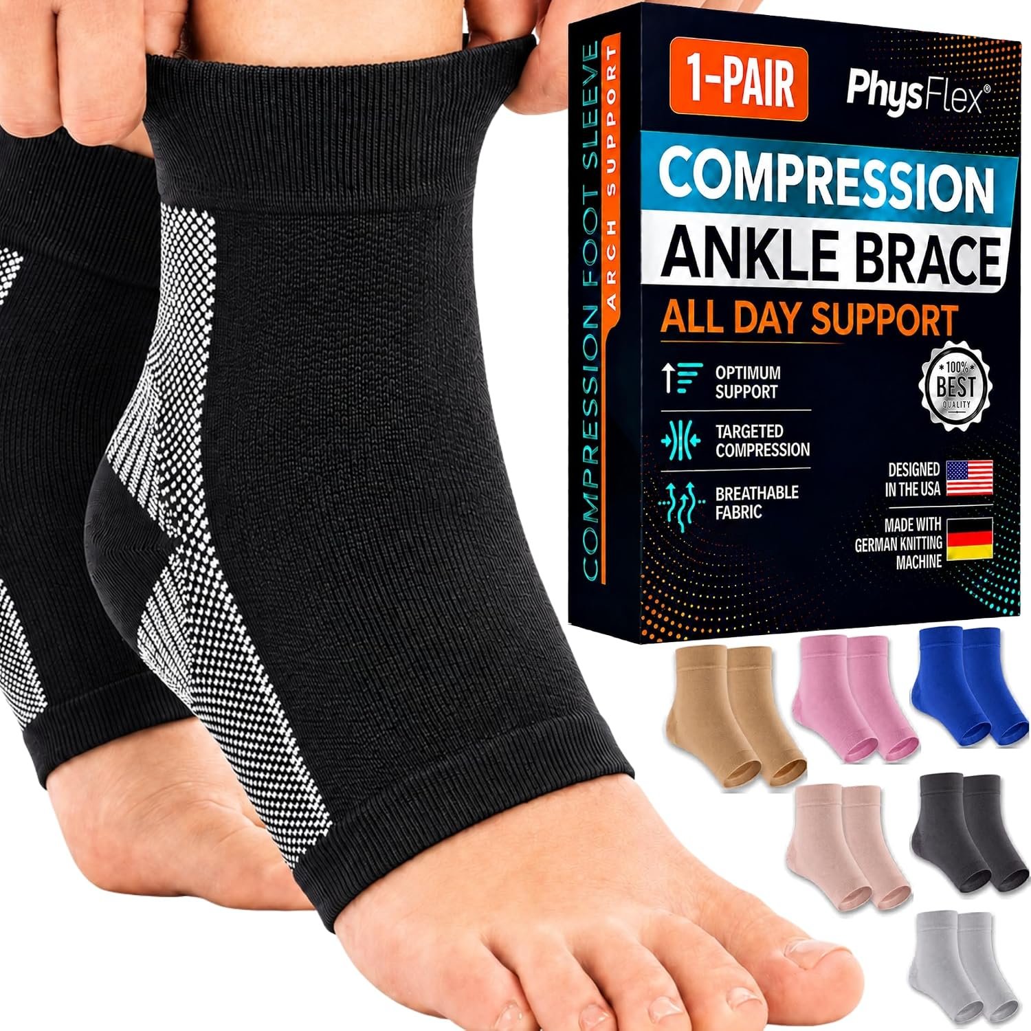 Ankle Brace Socks – Ankle Com...