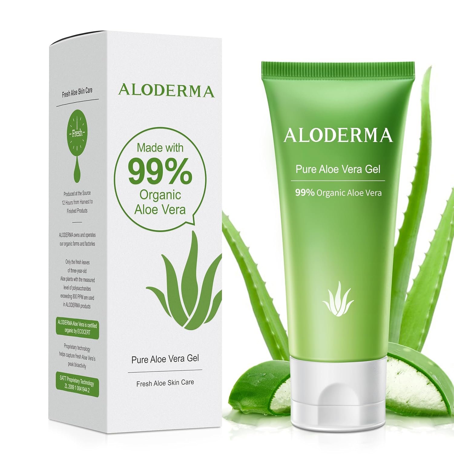 Aloderma Travel Size Aloe Vera Gel ...