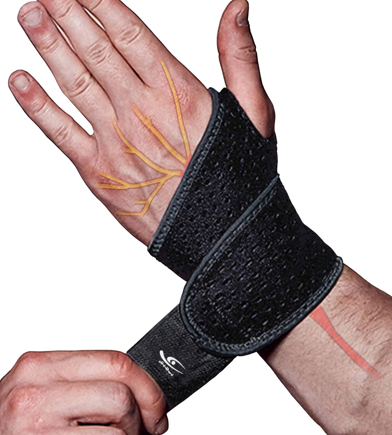 2 Pack Wrist Compression Strap and ...