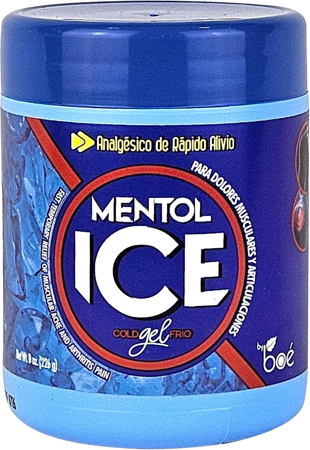 Mentol Ice Cold Gel – 8 oz Pain R...