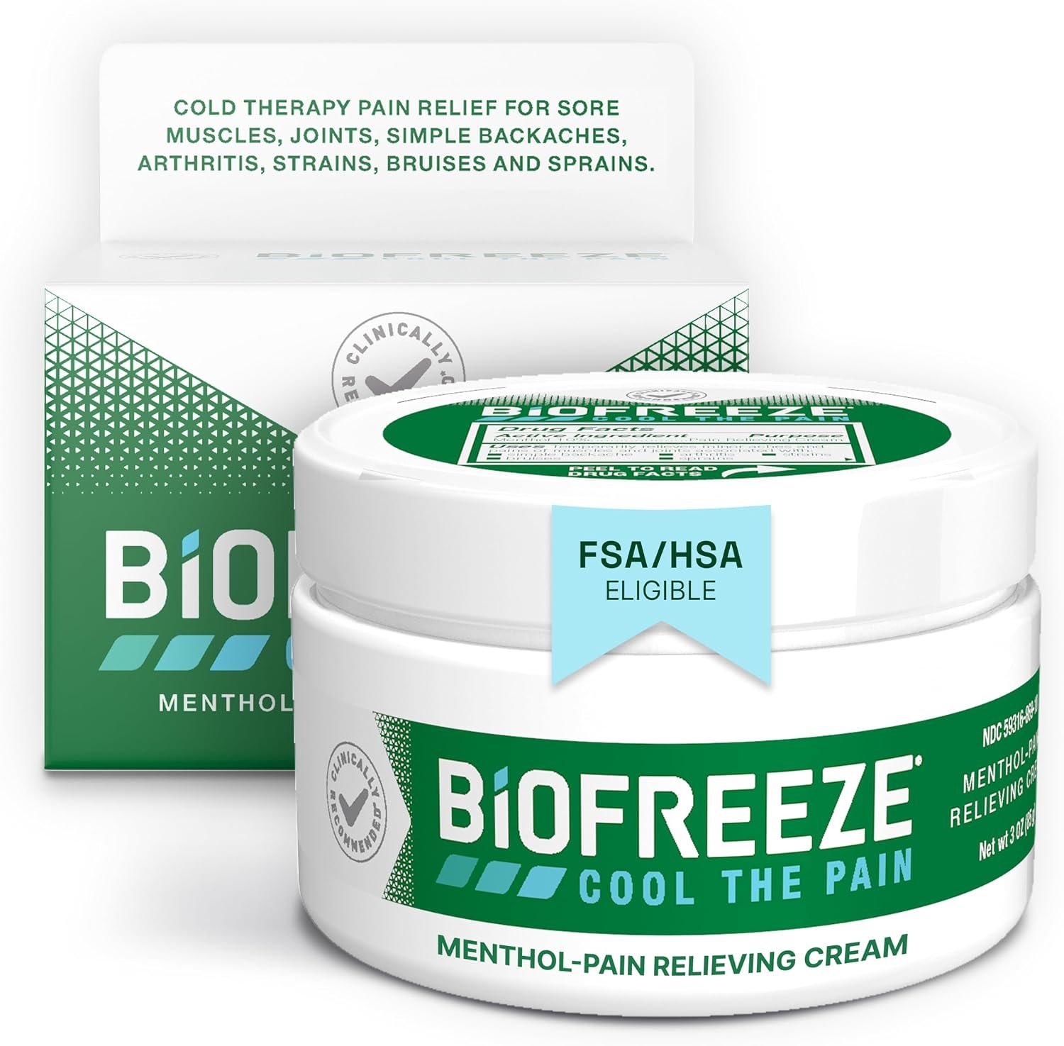 Biofreeze Pain Relief Cream for Kne...