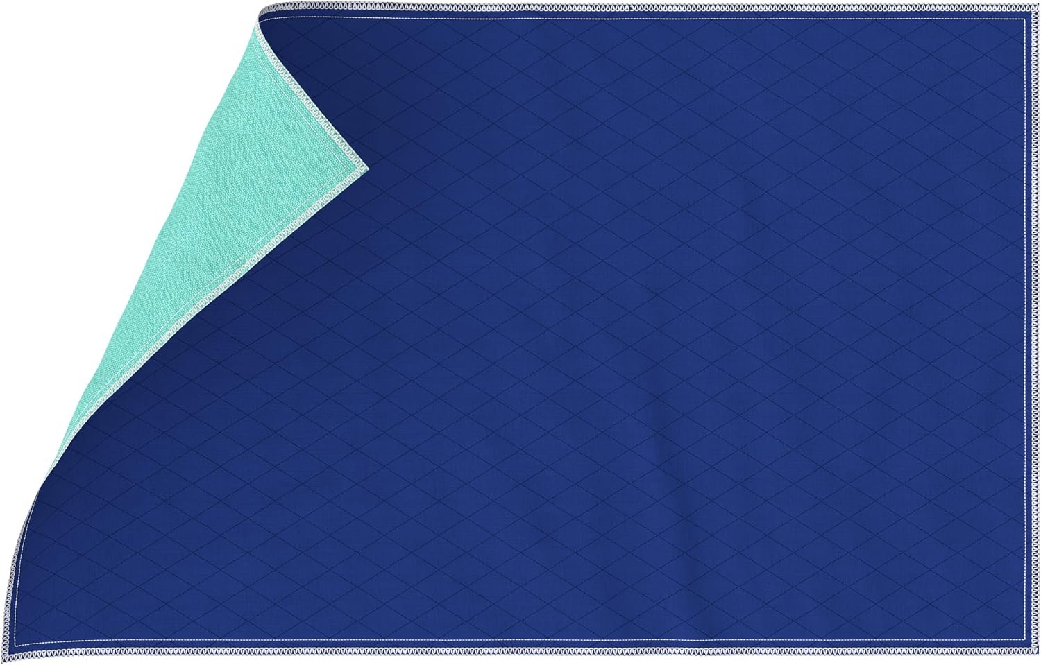 Inspire Waterproof Mattress Protector, Dark Colored to Hide Stains, Extra Large 34 x 54, Quilted Bed Pad for Incontinence Washable, for Adults and Kids - Image 8