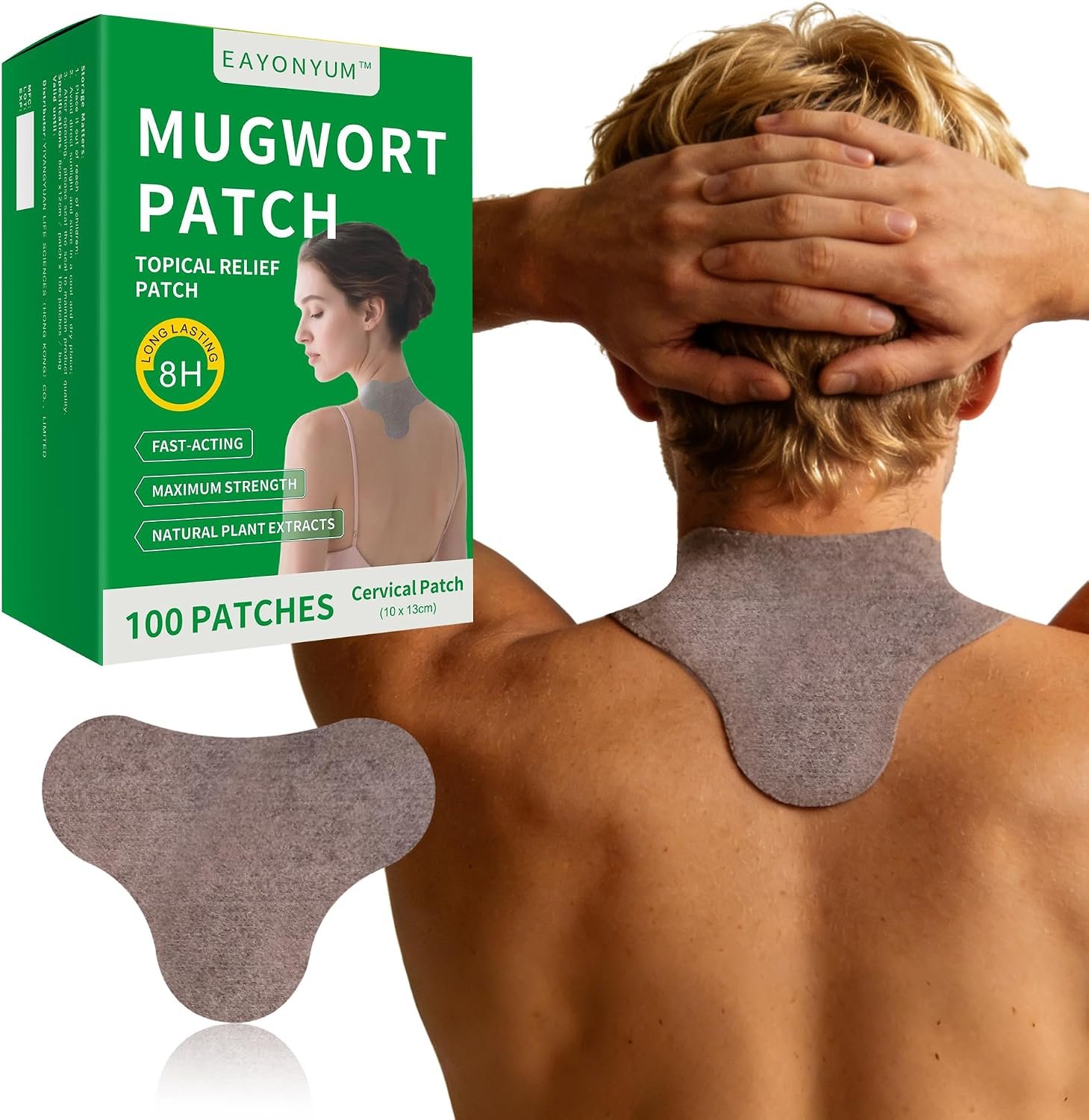 100 Count Neck Pain Relief Patches,...