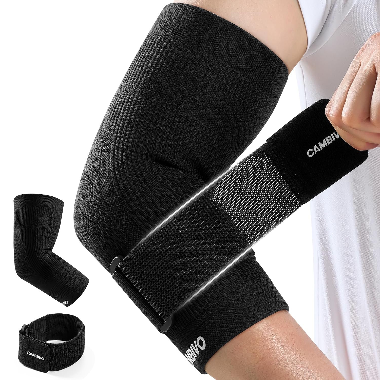 CAMBIVO Tennis Elbow Brace with Str...