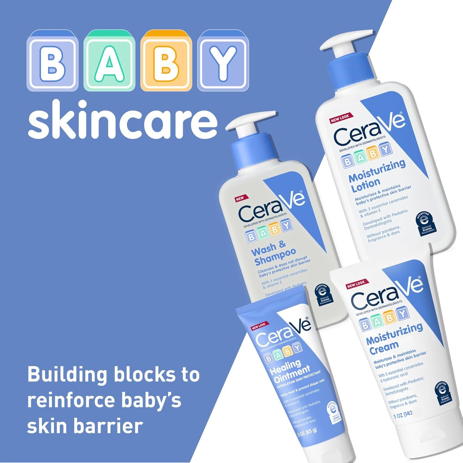 CeraVe Diaper Rash Cream, Baby Healing Ointment with Vitamin E, 3oz - Image 5