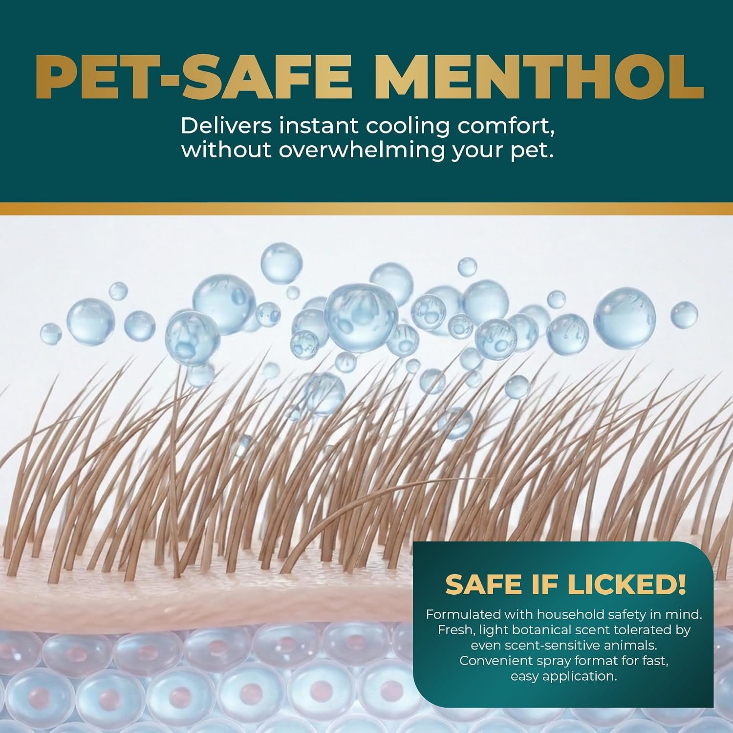 Real Time Pain Relief Pet Formula - 4oz Spray Bottle | Vet Recommended Relief for Pets | 16 Natural Ingredients Including Menthol, Aloe Vera, and Arnica | Gentle Cooling Sensation | Easy Application - Image 5