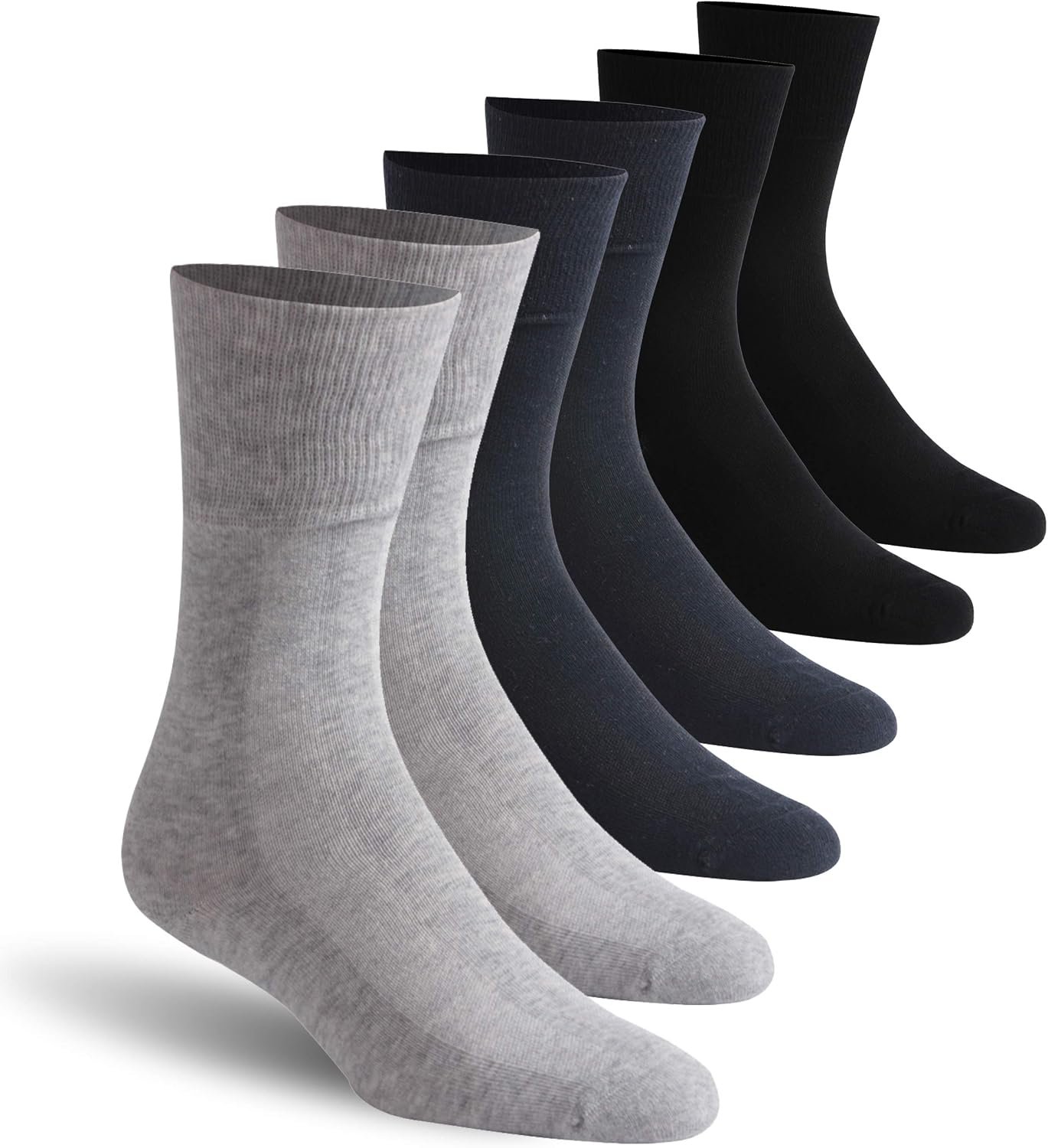 Facool Non-Binding Loose Top Socks,...