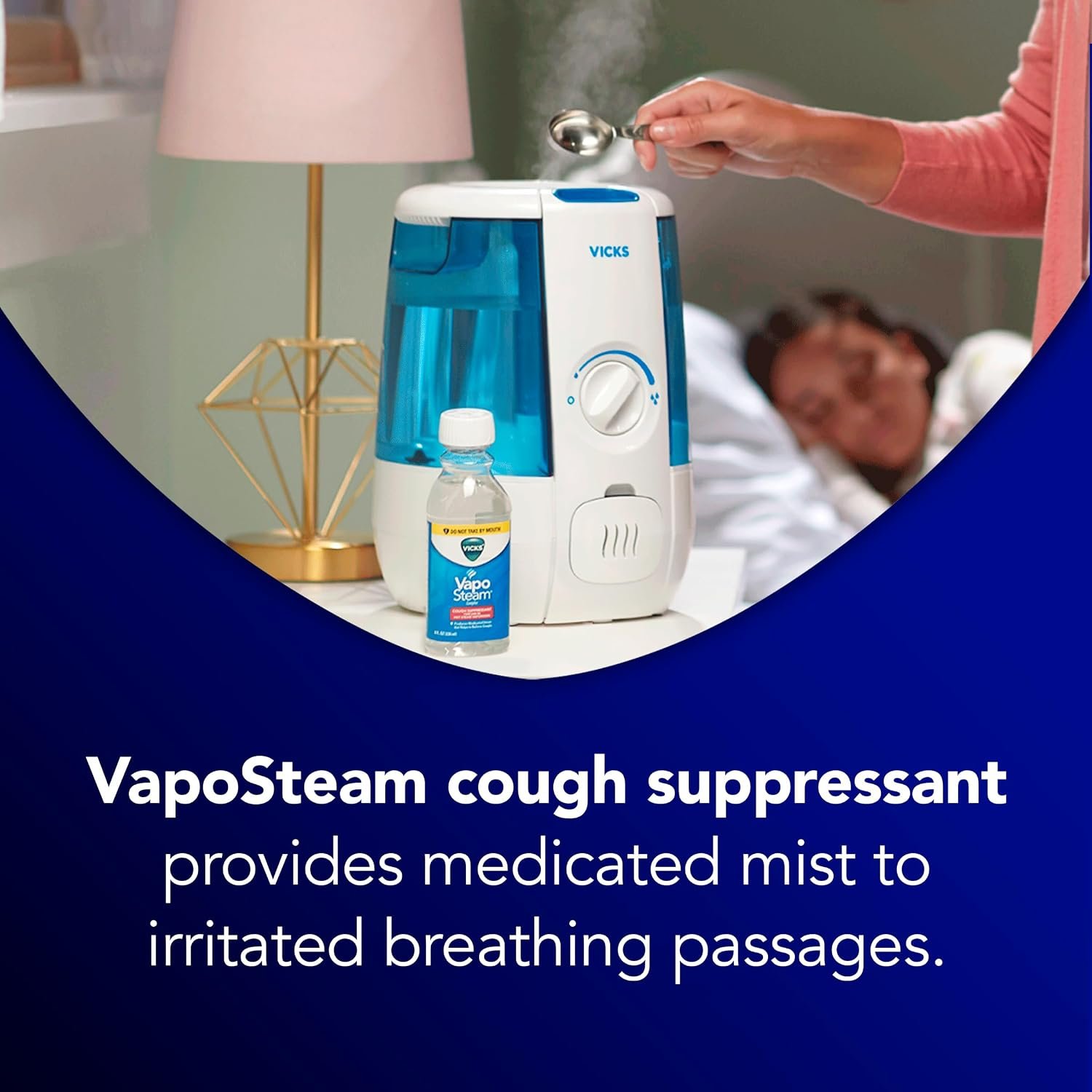 Vicks VapoPads Original Menthol Scent Refill Pads Humidifiers and Sinus Inhaler, 20-Pack VapoSteam Medicated Liquid Camphor Cough Suppressant, Compatible Humidifiers, 8 Oz - Image 5