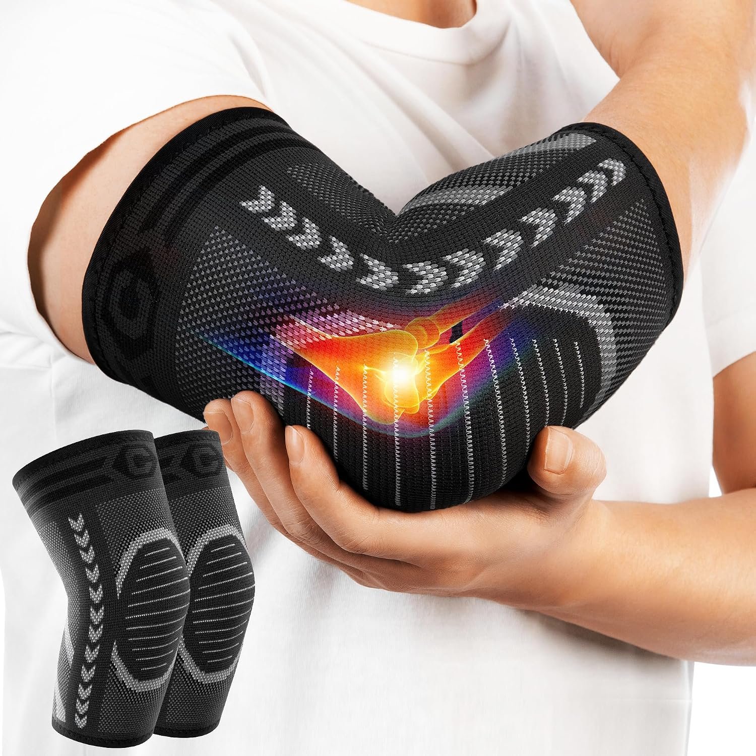 CAMBIVO 2 Pack Tennis Elbow Brace f...