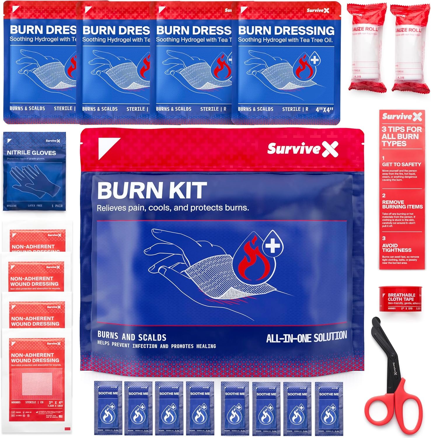 SurviveX Burn Care Kit – Cool...