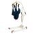 Patient Lift Hydraulic Body Hoyer Lift with Medium Sling for Home Use 400lbs Weight Capacity (Unfoldable Manual)