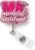 Medical Assistant Badge Reel Retractable MA ID Name Tag Holder,Cute Badge Reel for Nurse Student, Medical Assistant Gifts for Women, Nurses Week Gifts Accessories Supplies, Acrylic Work Essentials