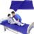 YHK Tubular Slide Sheet for Patient Transfer, Sliding Draw Sheets to Assist Moving Elderly,Slides for Cars, Hospital Bed, Home Care(Blue, 39″x79″(100x200cm)