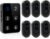 Wireless Caregiver Pager Call Button Nurse Call System 500Ft Range with LED Number Display for Elderly/Patient/Disabled at Home/Hospital/Clinic(6 Waterproof Call Button & 1 Receiver)