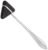 Primacare DH-3692 Taylor Neuro Hammer with Stealth Black Head, Stainless Steel Percussion Reflex Hammers, Doctor and Surgical Tools, Medical Supplies for Surgeons and Nurses, 7.5″