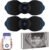 12 Modes Wireless TENS Unit Muscle Stimulator for Pain Relief | App-Controlled TENS Machine, Dual Channel, Independent Control, 20 Intensity Levels, Shoulder, Neck Pain Relief, 8 PCS Pads
