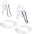 2 Pack Oxygen Mask for Face