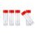 Stool Sample Collection Kit,25-30ml Screw Top Sample Jar with Spoon ﻿