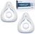 2-Pack Replacement Cushion for ResMed AirFit F20, Compatible with Original Airfit F20 Full Face Mask, Reliable Seal & Perfect Fit, Covers Nose and Mouth, Medium