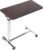 Drive Medical 13003 Non Tilt Top Overbed Table with Wheels, Chrome